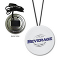 2 1/4" Round Button W/ Bottle Opener & Lanyard